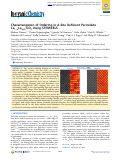 Cover page: Characterization of Ordering in A‑Site Deficient Perovskite Ca1–x La2x/3TiO3 Using STEM/EELS