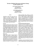 Cover page: The Roles of Modeling, Microanalysis and Response Strategy in a Skill Acquistion Task