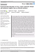 Cover page: Gastrointestinal disorders in Curry–Jones syndrome: Clinical and molecular insights from an affected newborn