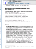 Cover page: Analysis of Liver Offers to Pediatric Candidates on the Transplant Wait List