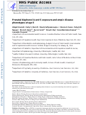 Cover page: Prenatal bisphenol A and S exposure and atopic disease phenotypes at age 6.