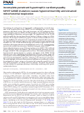 Cover page: Incomplete-penetrant hypertrophic cardiomyopathy MYH7 G256E mutation causes hypercontractility and elevated mitochondrial respiration.