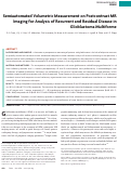 Cover page: Semiautomated Volumetric Measurement on Postcontrast MR Imaging for Analysis of Recurrent and Residual Disease in Glioblastoma Multiforme