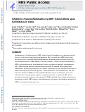 Cover page: Inhibition of Neuroinflammation by AIBP: Spinal Effects upon Facilitated Pain States