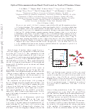 Cover page: Optical telecommunications-band clock based on neutral titanium atoms