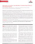 Cover page: Association of Tenofovir Use With Risk of Incident Heart Failure in HIV‐Infected Patients