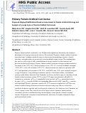 Cover page: Primary Female Urethral Carcinoma