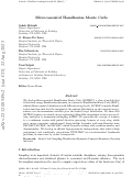 Cover page: Microcanonical Hamiltonian Monte Carlo