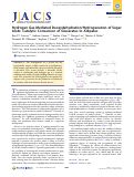 Cover page: Hydrogen Gas-Mediated Deoxydehydration/Hydrogenation of Sugar Acids: Catalytic Conversion of Glucarates to Adipates