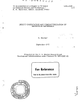 Cover page: DIRECT OBSERVATION AM) CHARACTERIZATION OF DEFECTS IN MATERIALS