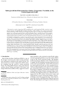 Cover page: Subtropics-Related Interannual Sea Surface Temperature Variability in the Central Equatorial Pacific