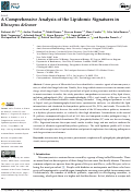 Cover page: A Comprehensive Analysis of the Lipidomic Signatures in Rhizopus delemar.