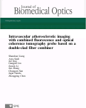 Cover page: Intravascular atherosclerotic imaging with combined fluorescence and optical coherence tomography probe based on a double-clad fiber combiner