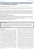 Cover page: Partial Sleep Deprivation Attenuates the Positive Affective System: Effects Across Multiple Measurement Modalities.