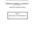 Cover page: The Three Phases of U.S.-Bound Immigration: From 1880 to the Present