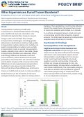 Cover page of Who Experiences Rural Travel Burdens? Evidence from Car-Limited and Latin American Migrant Households