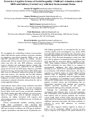 Cover page: Towards a Cognitive Science of Social Inequality: Children's attention-related ERPs and cortisol vary with their socioeconomic status