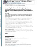 Cover page: Incorporating Specific Functional Strength Integration Techniques to Improve Functional Performance for Veterans After Total Hip Arthroplasty: Protocol for a Randomized Clinical Trial.