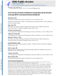 Cover page: Liver Fat Assessment in Multiview Sonography Using Transfer Learning With Convolutional Neural Networks