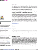 Cover page: 526. Implementation of Use of Monoclonal Antibody Therapy in a Large Academic Center for the Outpatient Treatment of Covid-19: Impact on 30 Day Hospitalization Rates, ED Visits and Death