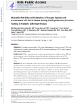 Cover page: Wearable Patch-Based Estimation of Oxygen Uptake and Assessment of Clinical Status during Cardiopulmonary Exercise Testing in Patients With Heart Failure