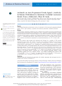 Cover page: Avelumab, an Anti–Programmed Death-Ligand 1 Antibody, In Patients With Refractory Metastatic Urothelial Carcinoma: Results From a Multicenter, Phase Ib Study