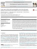 Cover page: Long-range orbitofrontal and amygdala axons show divergent patterns of maturation in the frontal cortex across adolescence