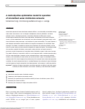 Cover page: A multi-objective optimization model for operation of intermittent water distribution networks