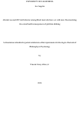 Cover page: Alcohol use and HIV risk behavior among Black men who have sex with men: Reconsidering the sexual health consequences of problem drinking