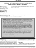 Cover page: A Cluster of Neuroinvasive Adenovirus Infections  on a College Campus: Case Series