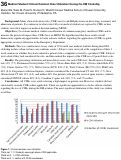 Cover page: Medical Student Clinical Decision Rule Utilization During the EM Clerkship