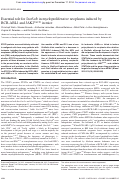 Cover page: Essential role for Stat5a/b in myeloproliferative neoplasms induced by BCR-ABL1 and JAK2(V617F) in mice.