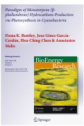 Cover page: Paradigm of Monoterpene (β-phellandrene) Hydrocarbons Production via Photosynthesis in Cyanobacteria