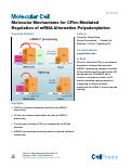 Cover page: Molecular Mechanisms for CFIm-Mediated Regulation of mRNA Alternative Polyadenylation.