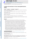 Cover page: Cognitive and neural bases of visual-context-guided decision-making.