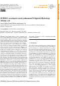 Cover page: SUHMO: an adaptive mesh refinement SUbglacial Hydrology MOdel v1.0