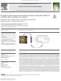 Cover page: Dissolution and transport of insensitive munitions formulations IMX-101 and IMX-104 in saturated soil columns