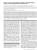 Cover page: Rotator cuff tear state modulates self‐renewal and differentiation capacity of human skeletal muscle progenitor cells