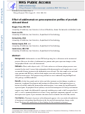 Cover page: Effect of Adalimumab on Gene Expression Profiles of Psoriatic Skin and Blood.