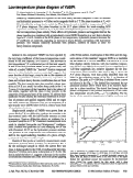 Cover page: Low-temperature phase diagram of YbBiPt