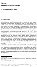 Cover page: Metabolite Measurements