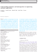 Cover page: Understanding memristors and memcapacitors in engineering mechanics applications