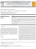 Cover page: Ocular scedosporiosis: A case series