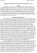 Cover page: Aging Biases Among Medical Students and Self-Aged Image Intervention.
