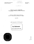 Cover page: THE H + F2-&gt;HF + F REACTION. AN AB INITIO POTENTIAL ENERGY SURFACE