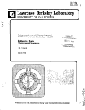 Cover page: RADIOACTIVE BEAMS (NONTECHNICAL SUMMARY)