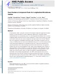 Cover page: Exact variance component tests for longitudinal microbiome studies