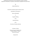 Cover page: Expanding the paleontological record of semiaquatic and marine mammals: Adaptations to freshwater in Coryphodon and the history of pinnipeds in the eastern Pacific