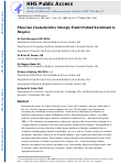 Cover page: Physician Characteristics Strongly Predict Patient Enrollment In Hospice