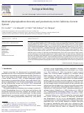 Cover page: Modeled phytoplankton diversity and productivity in the California Current System